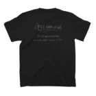 WhaleCurtainのcrowd スタンダードTシャツの裏面