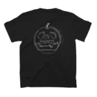 🥚🍏☠︎の末っ子のおむわさスカル スタンダードTシャツの裏面