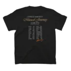 ぽっぷ古楽 POP KOGAKUのCharles Burney's Musical Journey 1770 Regular Fit T-Shirtの裏面