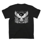 Joytoy-official_goodsのNEW JOYT イーグル　ブラック Regular Fit T-Shirtの裏面