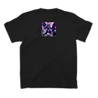 cotaro_worksの勇敢なドラゴン フラットベクトル Regular Fit T-Shirtの裏面