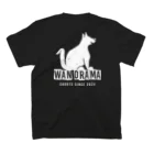 wandramaのわんドラマTシャツ ACTION NOVICE スタンダードTシャツの裏面