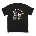 BULL HAWAII mihoデザイのフレブル　SEALING スタンダードTシャツの裏面