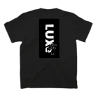 LUXeのLUXe Tシャツblack スタンダードTシャツの裏面