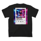 DANCE PACIFIC BLUEのDPB ネコデザイン スタンダードTシャツの裏面