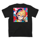 po65_hnの「えぇあい　みずほちゃん」シリーズ スタンダードTシャツの裏面