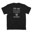 こめ屋の頸椎椎間板ヘルニア＆ストレートネック 対バンTシャツ Regular Fit T-Shirtの裏面