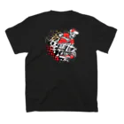 CHIBE86のSkateboarding Skull スタンダードTシャツの裏面