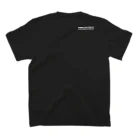 BEARGUNDYのハンサム熊 スタンダードTシャツの裏面