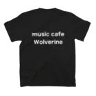 music cafe Wolverineのウルヴァリン　オリT 裏白文字 Regular Fit T-Shirtの裏面