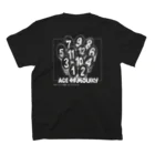 MEJUTEMEのAOMｰ04 in the dark スタンダードTシャツの裏面