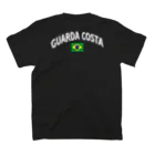 Brazil-Brasilのguarda costa 外国語グッズ Regular Fit T-Shirtの裏面