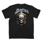 WANTED BIKERのSKULL BIKER-34-W スタンダードTシャツの裏面