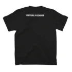 VIRTUAL CROSSのRabbit Logo white スタンダードTシャツの裏面