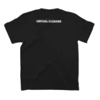VIRTUAL CROSSのShiba Logo white  スタンダードTシャツの裏面