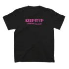 I Korea UのI KOREA U ふわふわピンク スタンダードTシャツの裏面