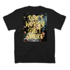 THE SMOKING AREAのとりあえず吸っとこ。 スタンダードTシャツの裏面