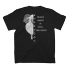 COLLAPSEのSHOEGAZING BLACK SHEEP スタンダードTシャツの裏面