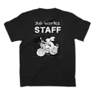 サブローワークスの36works-staff Tee スタンダードTシャツの裏面