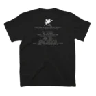 Momi Buncho Lab SHOPのフライングV文鳥 スタンダードTシャツの裏面