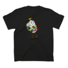 ねこぜや の ROBOBO ヨウムのボルトロボ スタンダードTシャツの裏面