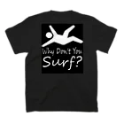 𝕜𝕒𝕫𝕥𝕠のWhyDontYouSurf-SegoeScript スタンダードTシャツの裏面