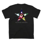 響雷レオふぃしゃるグッズしょっぷのシックス・ニャンズ　にんげんになるの。 Regular Fit T-Shirtの裏面