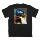 musicshop BOBの配信ライヴ - live streaming Regular Fit T-Shirtの裏面