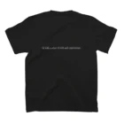 「se:thool」のSimple Program BB スタンダードTシャツの裏面