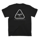 Hg17のHg17 T-shirt 01 Black ver. Regular Fit T-Shirtの裏面