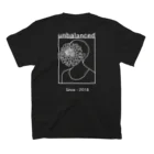 UnBalancedのub イラスト スタンダードTシャツの裏面