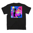 -ishのNEON BLACK  スタンダードTシャツの裏面