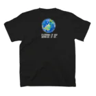 -ishのアイワ、、、白 スタンダードTシャツの裏面