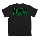 FahrenheitのPipe on the back green Regular Fit T-Shirtの裏面