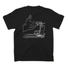 TIMRPのHand Gun スタンダードTシャツの裏面