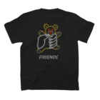 PLANTERのBear Friends スタンダードTシャツの裏面