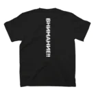 highvoltagewearsのRussian 黒 スタンダードTシャツの裏面