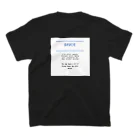 space＆mt_officialのキリン スタンダードTシャツの裏面