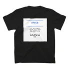 space＆mt_officialのキリン スタンダードTシャツの裏面