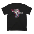 Samurai GardenサムライガーデンのROSE GARDEN XLUB スタンダードTシャツの裏面