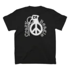 210works のCB2暗い色用 スタンダードTシャツの裏面