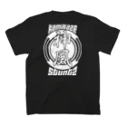 BIKE LABORIOUS HOMIESのKamikaze stuntビックロゴ スタンダードTシャツの裏面