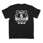 KUMA DESIGIN WORKSのROUTE6 富岡ver. -サクラ- スタンダードTシャツの裏面