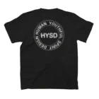 HYSDのHYSD サークルロゴ Regular Fit T-Shirtの裏面