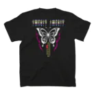 YOUJIN -ART GALLERY-のTWENTY TWENTY "BUTTER FLY" スタンダードTシャツの裏面