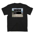 beach and paddy field clubのbeach and paddy field club スタンダードTシャツの裏面