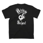 2rinso-nirinsoのNIRINSO serpent スタンダードTシャツの裏面