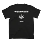 WEEDNESSのWEEDNESS logo スタンダードTシャツの裏面
