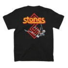 ラッキークライミングマンのstones 티셔츠の裏面