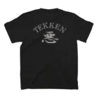 TEKKENのTEKKEN　black スタンダードTシャツの裏面